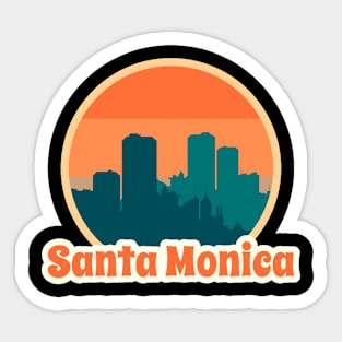 Vintage Santa Monica Sticker